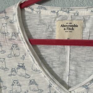 Abercrombie cool cat v-neck t-shirt